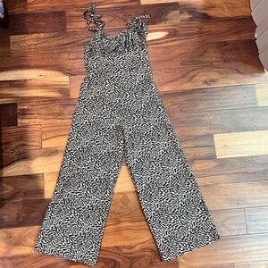 Topshop Jersey Jumpsuit Squiggle Animal Print!